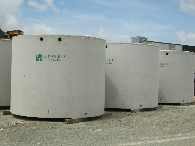 concrete water tanks